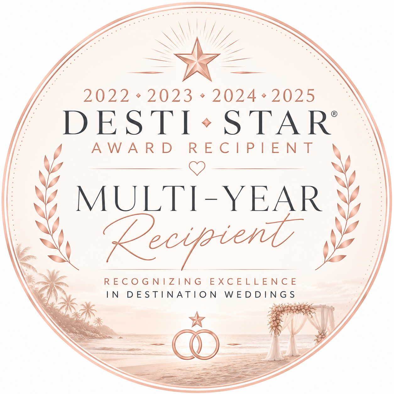 Desti-Star Multi-Year Award Recipient 2022-2025
